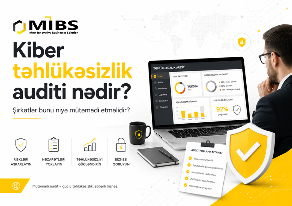 Kiber təhlükəsizlik auditi nədir və şirkətlər bunu niyə mütəmadi etməlidir?